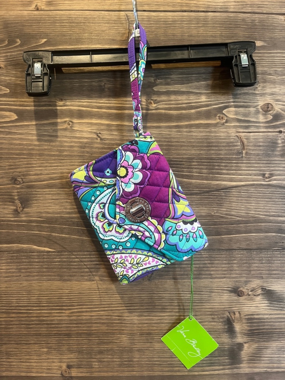 Vera Bradley Heather Your Turn Smartphone Wristlet NWT